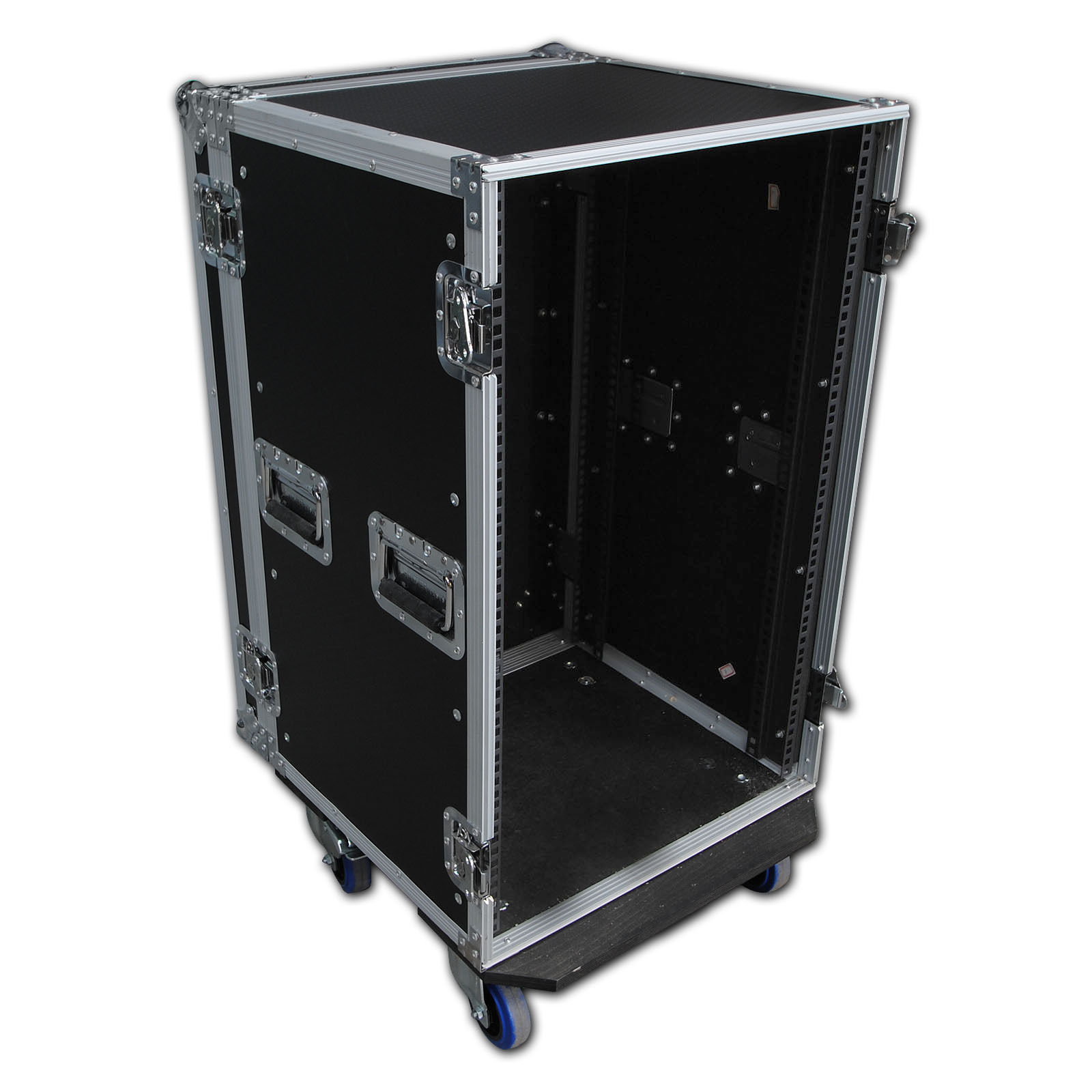 Spider 18u Rackmount Flight Case On Castors 